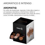 Pack 100 Cápsulas Delta Q Original – Café Expresso Compatível Somente com Cafeteiras Delta Q