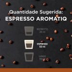 Pack 100 Cápsulas Delta Q Original – Café Expresso Compatível Somente com Cafeteiras Delta Q