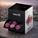 Pack 100 Cápsulas Delta Q Original – Café Expresso Compatível Somente com Cafeteiras Delta Q