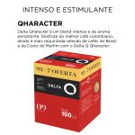 Pack 100 Cápsulas Delta Q Original – Café Expresso Compatível Somente com Cafeteiras Delta Q