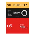 Pack 100 Cápsulas Delta Q Original – Café Expresso Compatível Somente com Cafeteiras Delta Q