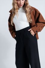 Calça Pantalona Iza Preta
