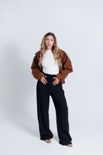 Calça Pantalona Iza Preta