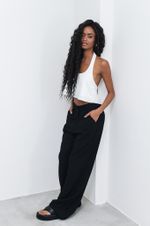 Calça Pantalona Iza Preta