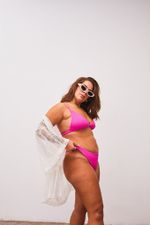 Calcinha Reta Pink