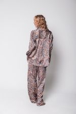 Camisa de Cetim Paisley