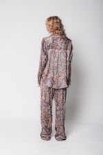 Camisa de Cetim Paisley