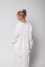 Camisa de Linho Off White