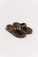 Chinelo Plataforma Onça