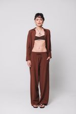 Conjunto de Biquíni Bicolor Marrom