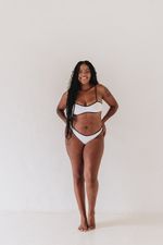 Conjunto de Biquíni Contrast Branco