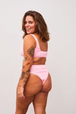 Conjunto de Biquíni Malibu Rosa