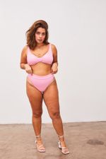 Conjunto de Biquíni Malibu Rosa