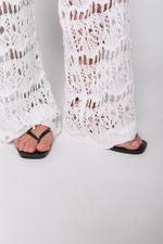 Conjunto de Tricot Kimono Branco