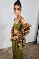 Cropped decote reto Jey