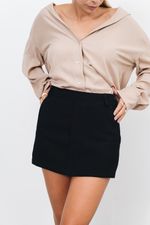 Short Saia Iza Preto