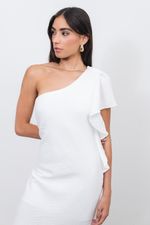 Vestido Midi Ombro Só Bliss Branco