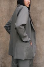 Blazer Monique Cinza