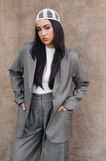 Blazer Monique Cinza