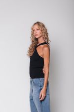 Blusa de Tricot Nó Preto