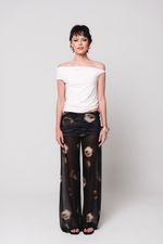 Blusa Ombro a Ombro Off White