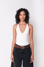 Body Decotado Branco