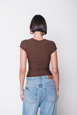 Blusa Mia Marrom
