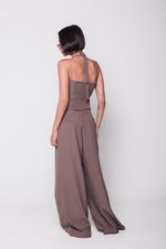 Corset Risca de Giz Bege
