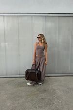 Corset Risca de Giz Bege