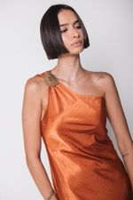 Vestido Metal Bronze