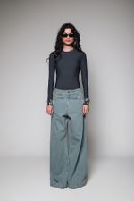 Calça Jeans Wide Leg Azul