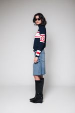 Blusa de Tricot Manga Longa Ski 