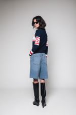 Blusa de Tricot Manga Longa Ski 