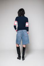 Blusa de Tricot Manga Longa Ski 