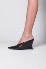 Scarpin Mule Marrom
