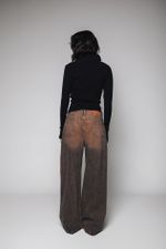 Calça Jeans Lavagem Marrom