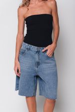Bermuda Jeans Azul 