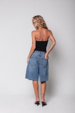 Bermuda Jeans Azul 