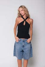 Blusa de Tricot Nó Preto