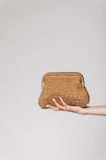 Clutch Dourada Palha 