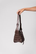 Bolsa  Pequena Tachas Lateral 