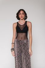 Body de Tule Sobreposição