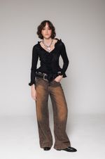 Blusa Tricot Babado