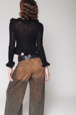 Blusa Tricot Babado