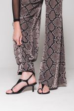 Calça Pantalona de Tule Cobra