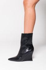 Bota Cano Curto Salto Preto 