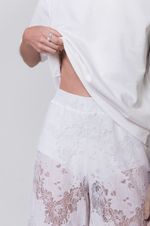 Calça de Renda Branca