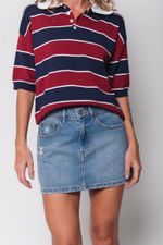 Mini Saia Jeans Azul