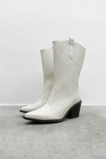 Bota Western Greene Off White
