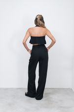 Cropped Frente Única Preto